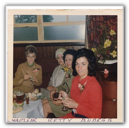 Marlene, Grandma Mary Jones, Betty and Andrea